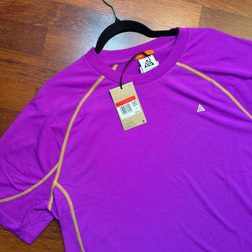 Nike ACG Goat Rocks Dri-FIT ADV UV Shirt Purple Size L